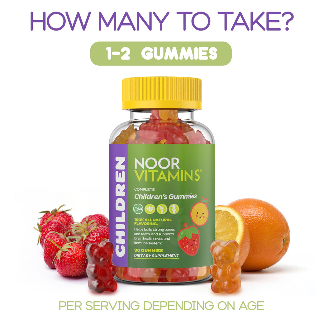 Noor Vitamins Kids Multivitamin Gummies for Immunity - 90 Count - image 5