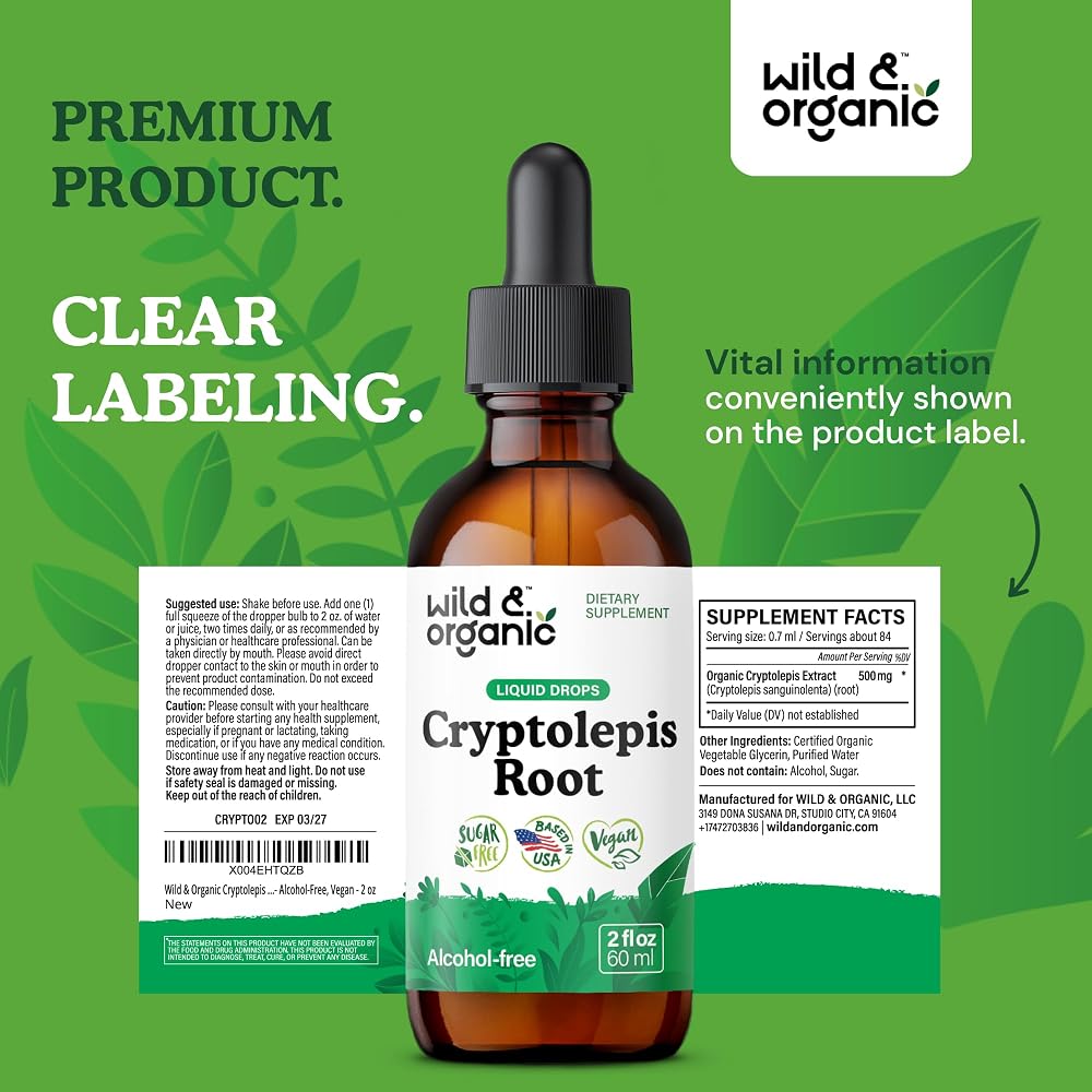 Wild & Organic Cryptolepis-Parent