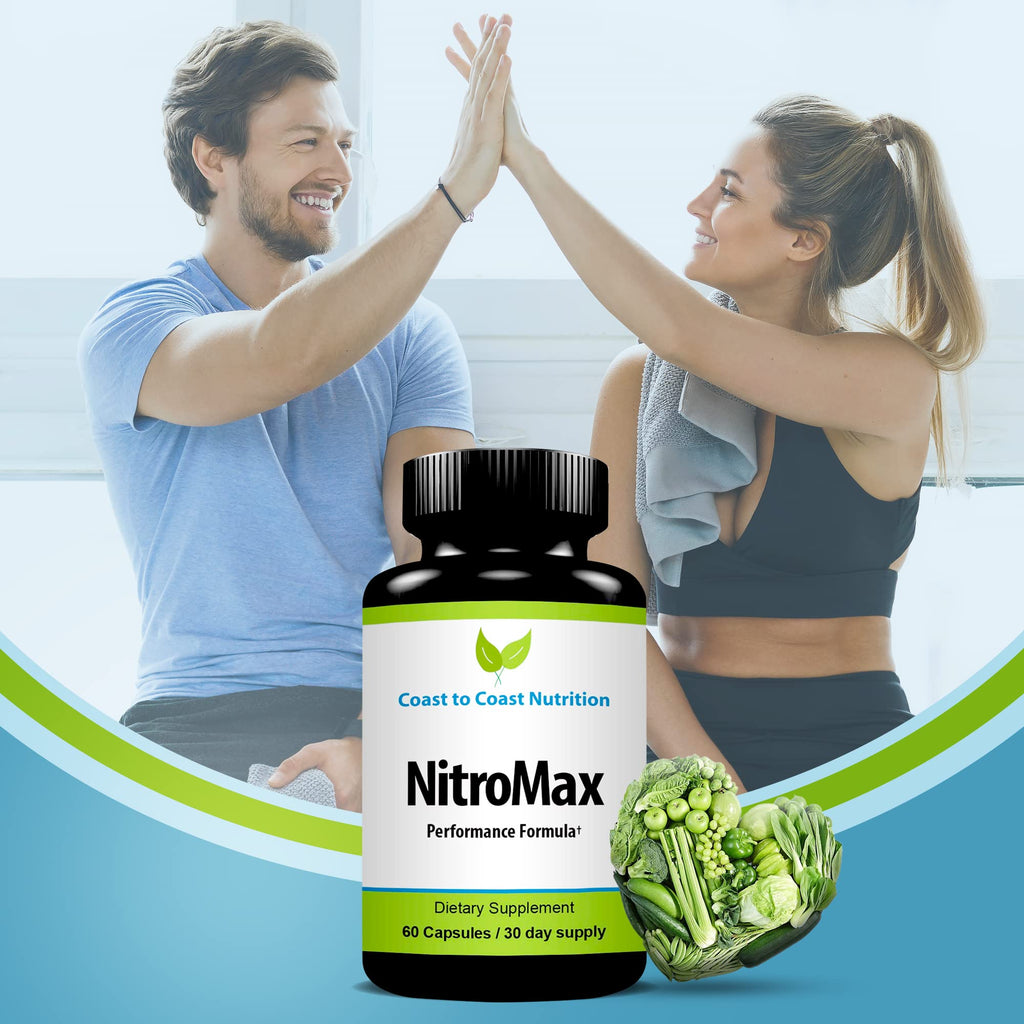 Coast to Coast Nutrition NitroMax L-Arginine Supplement - 60 Capsules - image 5