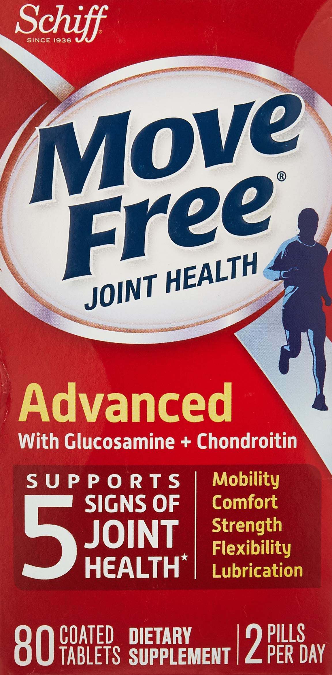 Move Free Advanced Joint Health Supplement - 80 Tablets - image 4