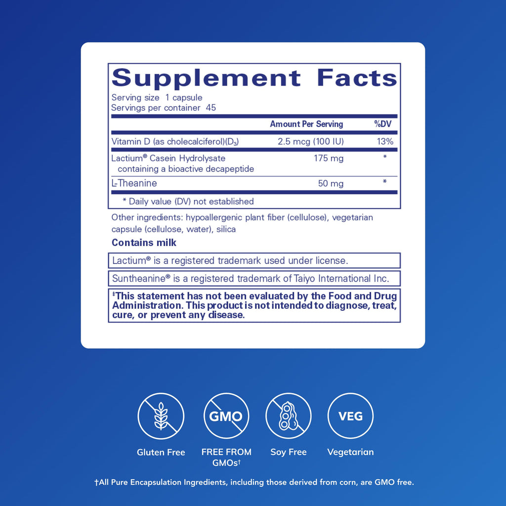 Pure Encapsulations Sereniten Plus - 45 Capsules - image 2