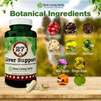 Silver Lining Herbs Dog Liver Support Supplement with Milk Thistle - 90 Capsules - image 3