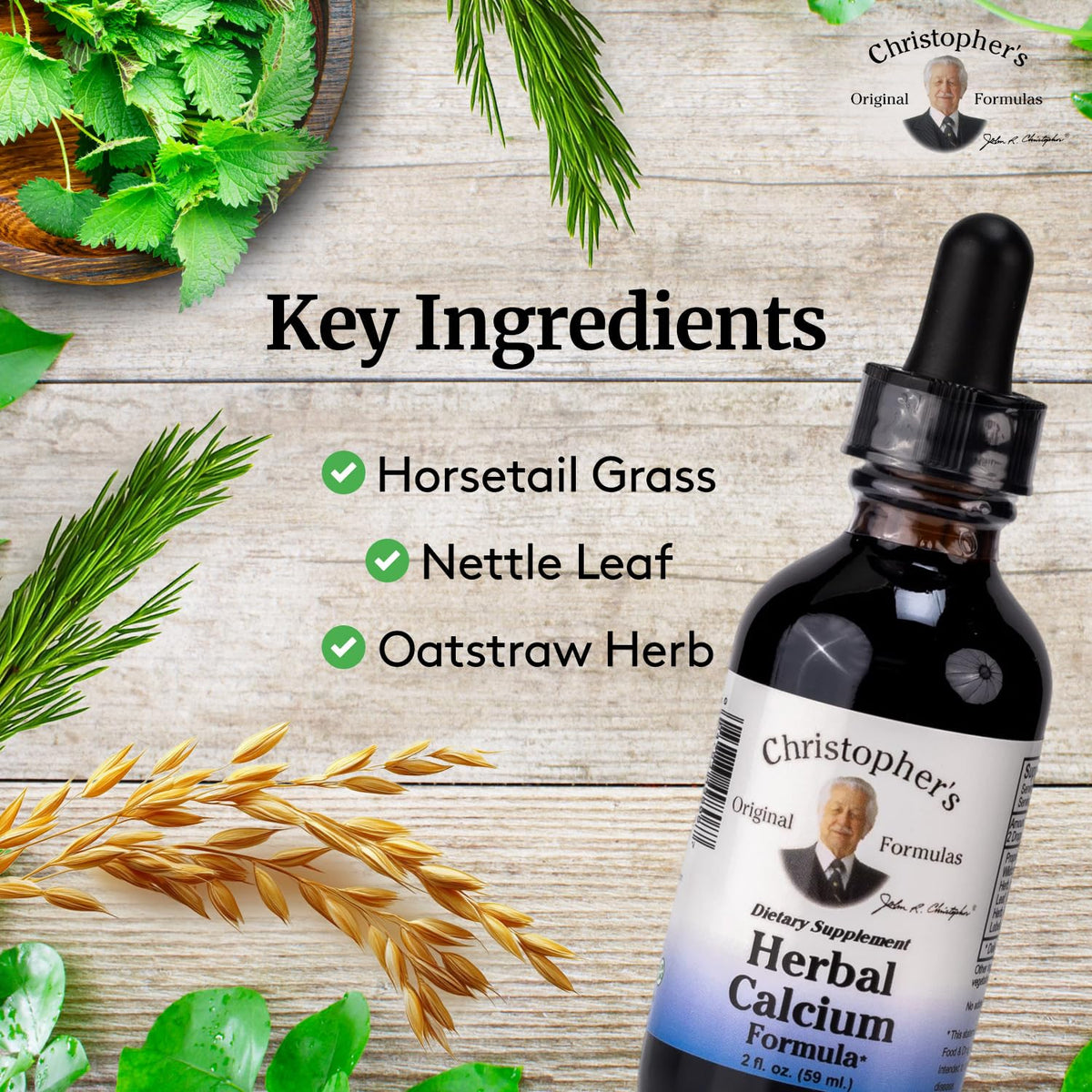 Christopher's Original Formulas Herbal Calcium Extract - 2 Fl Oz - image 3