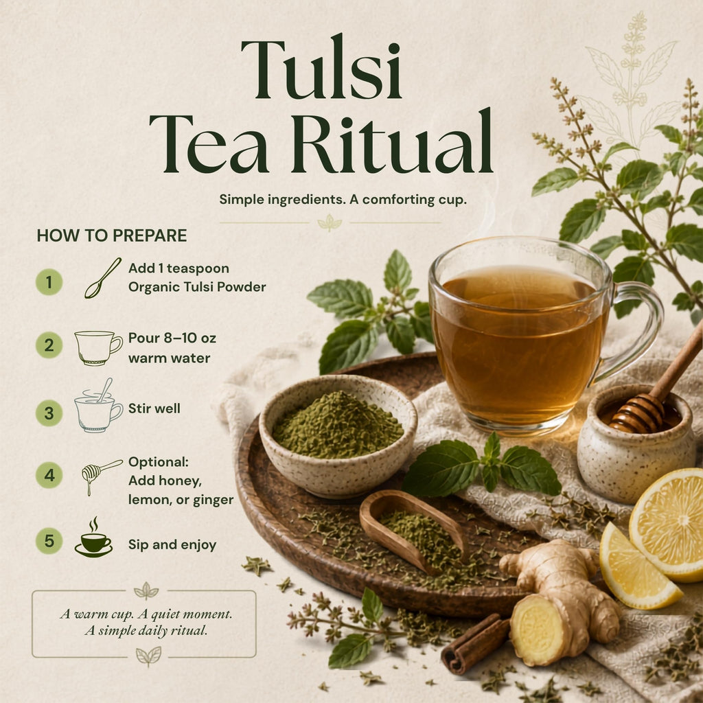 Vitamatic Certified USDA Organic Tulsi Powder - 16 Ounces - image 4