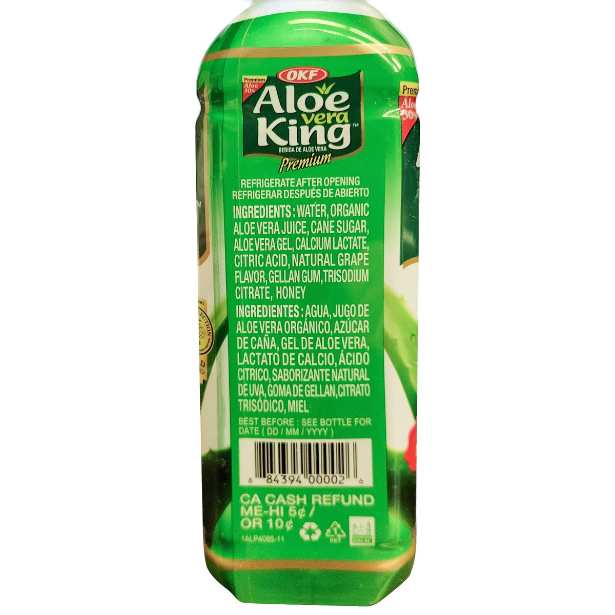 OKF Aloe Vera King Drink Original - 12 Pack (16.9 fl oz each) - image 3