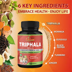 Organic Cadane Triphala Extract Capsules - 150 Count - image 5