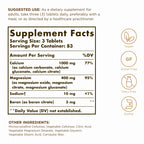Solgar Calcium Magnesium Plus Boron - 250 Tablets - image 2