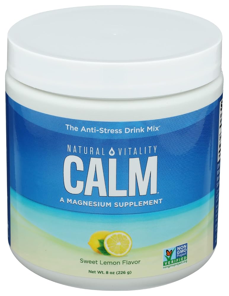 Natural Vitality Calm Magnesium Powder Sweet Lemon - 8 oz - image 4