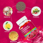 Vegavero Potassium Magnesium Gummies - Magnesium Glycinate Gummies