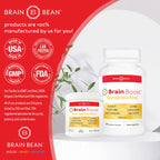 Brain Bean Brain-Boost Powder for Memory Support - 5.29 oz - image 5