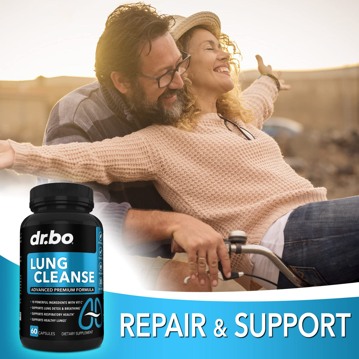 DR. BO Lung Cleanse Support Supplement - 60 Capsules - image 5