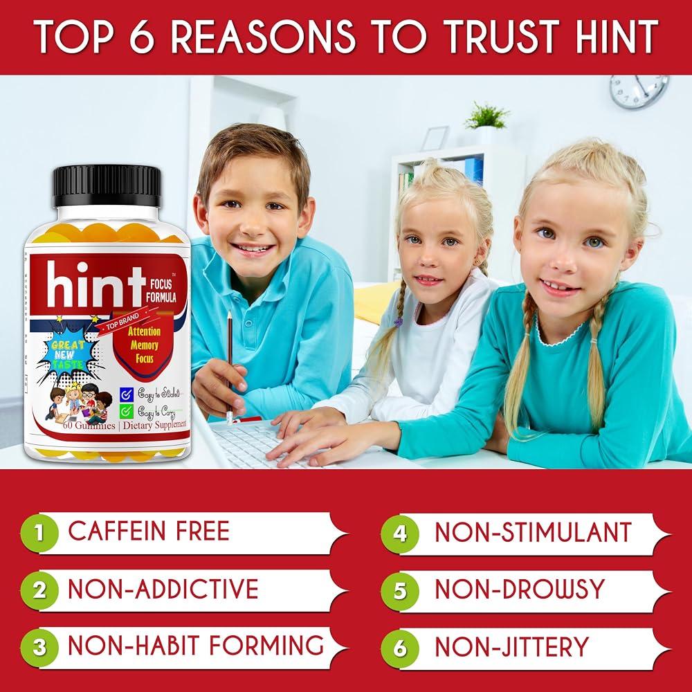 Hint Omega 3 6 9 Gummies for Kids & Teens Brain Support - 60 Gummies - image 5
