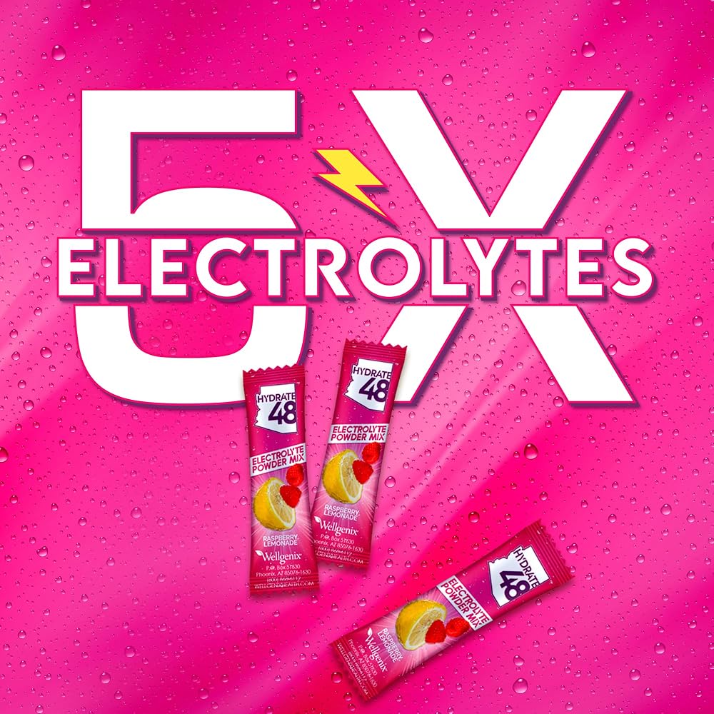 Wellgenix Hydrate48 Electrolyte Powder Sugar-Free - 15 Packets - image 4