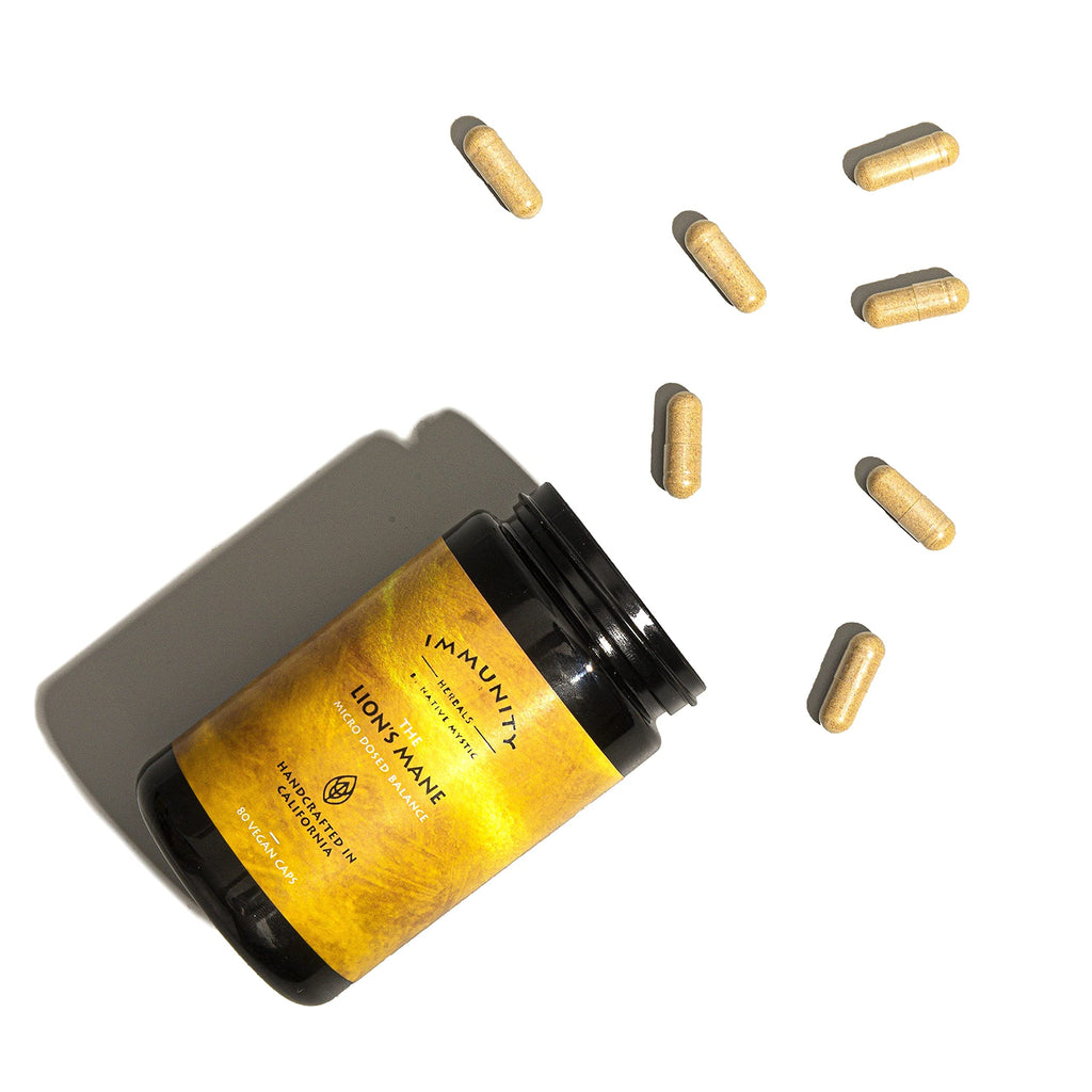 Immunity Herbals Lion's Mane Neuro Support - 80 Capsules - image 2