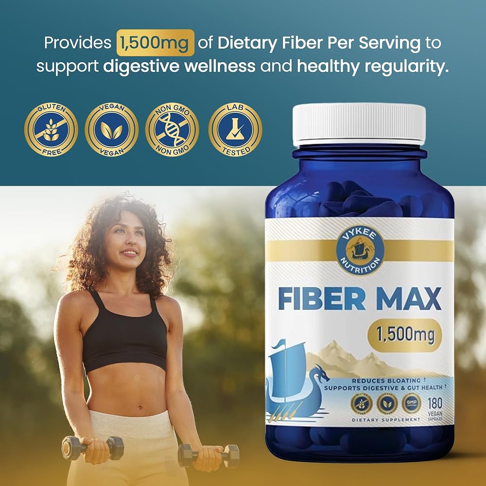 Vykee Nutrition Advanced Fiber Complex - 180 Capsules - image 3