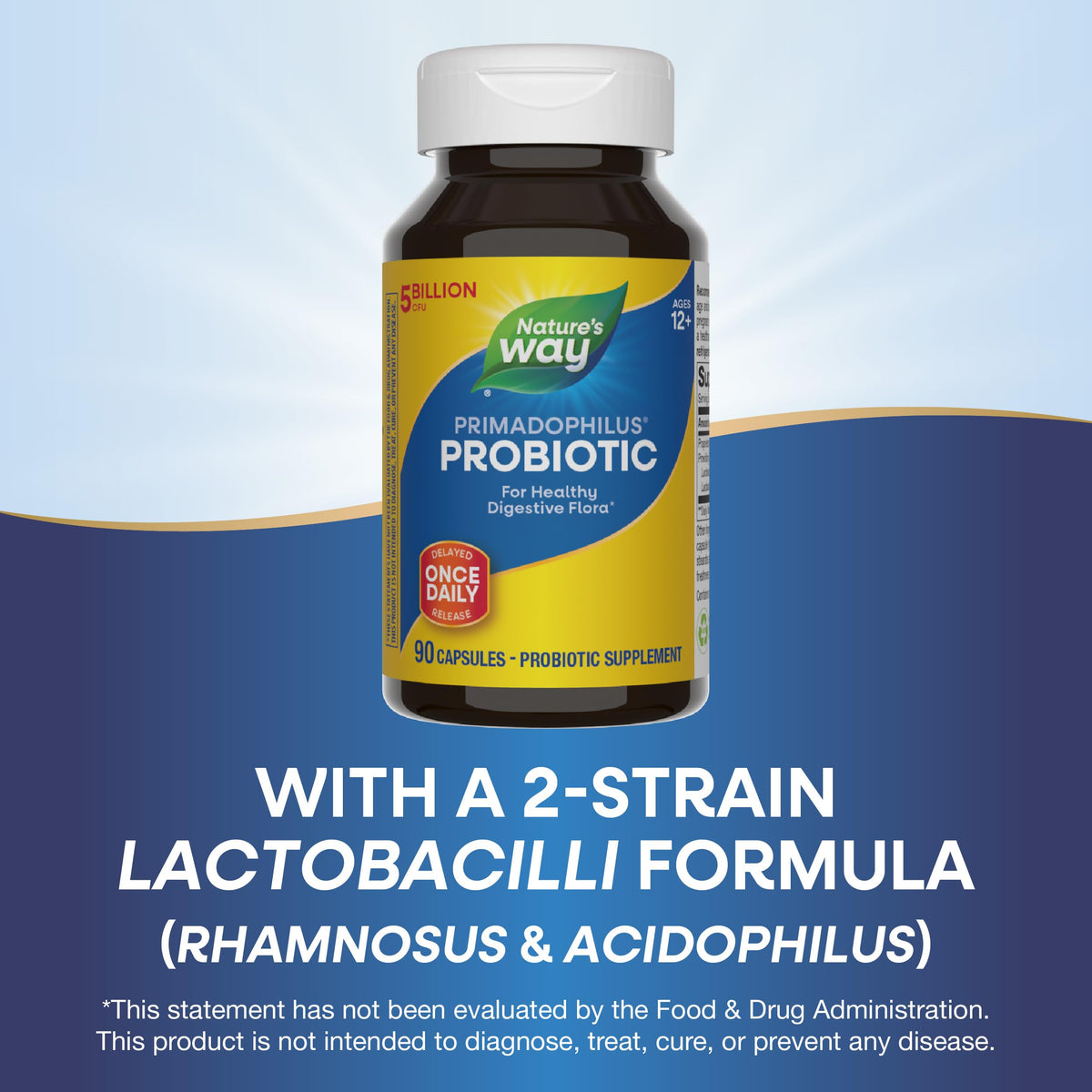 Nature's Way Primadophilus Original Probiotic - 90 Vegetarian Capsules - image 5
