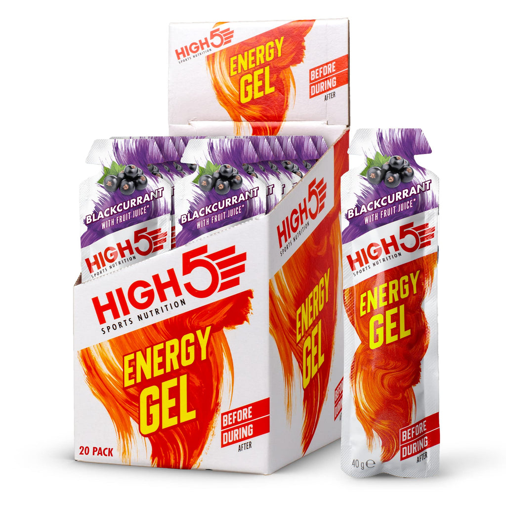 HIGH 5 HIGH5 Energy Gels Blackcurrant - 20 x 40g