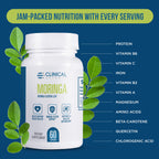 Clinical Effects Moringa Oleifera 800mg Superfood Supplement - 60 Capsules - image 5