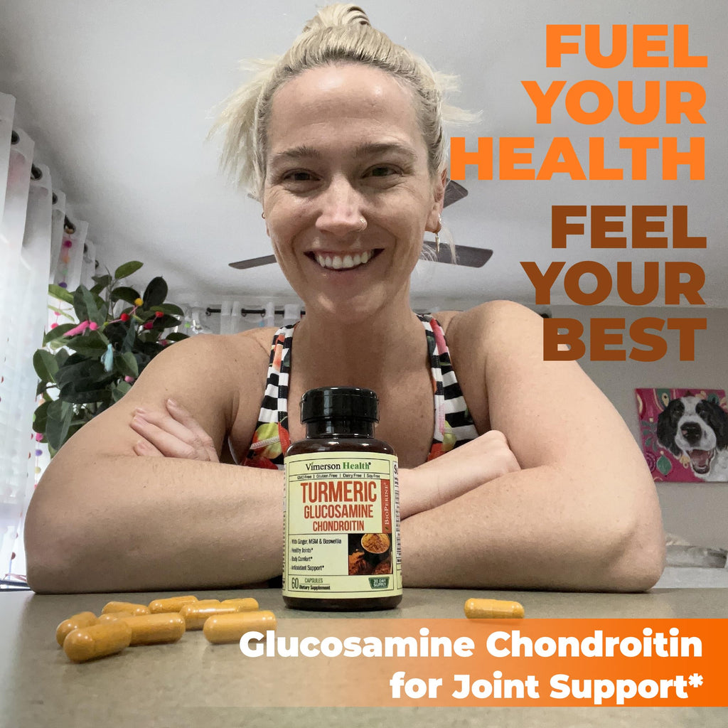 Vimerson Health Turmeric Glucosamine Chondroitin Joint Support - 60 Capsules - image 6