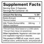 Manteniendo Tu Salud Liver & Gallbladder Cleanse - 90 Vegetarian Capsules - image 2
