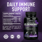 Zeal Naturals Max Strength Elderberry Capsules - 100 Capsules - image 2
