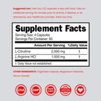 DORADO NUTRITION L-Arginine L-Citrulline 3000mg - 240 Capsules - image 6