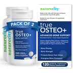 NatureCity True-Osteo Plus Bone Supplement with Ashwagandha - 240 Capsules