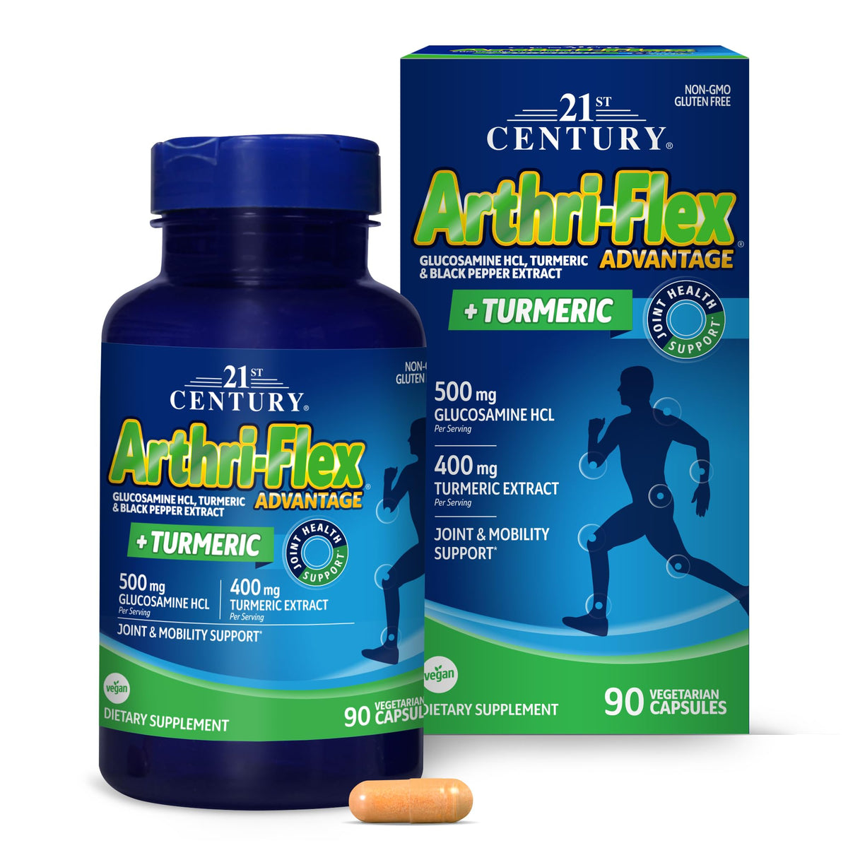 21st Century Arthri-Flex Advantage Plus Turmeric Capsules - 90 Count
