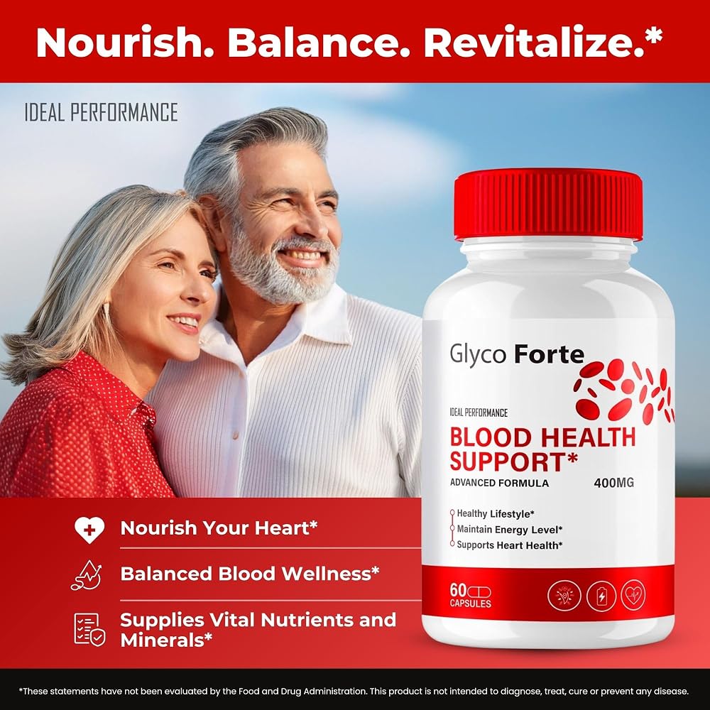 IDEAL PERFORMANCE Glyco Forte Blood Support Formula - 120 Capsules - image 5
