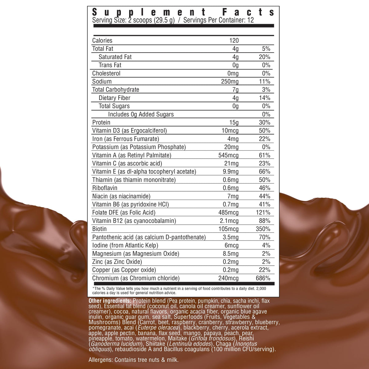 Country Farms All-in-One Super Shake Plant Protein Meal Replacement - image 2