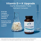 Designs for Health Vitamin D Supreme D3 5000 IU with K2 - 30 Capsules - image 2