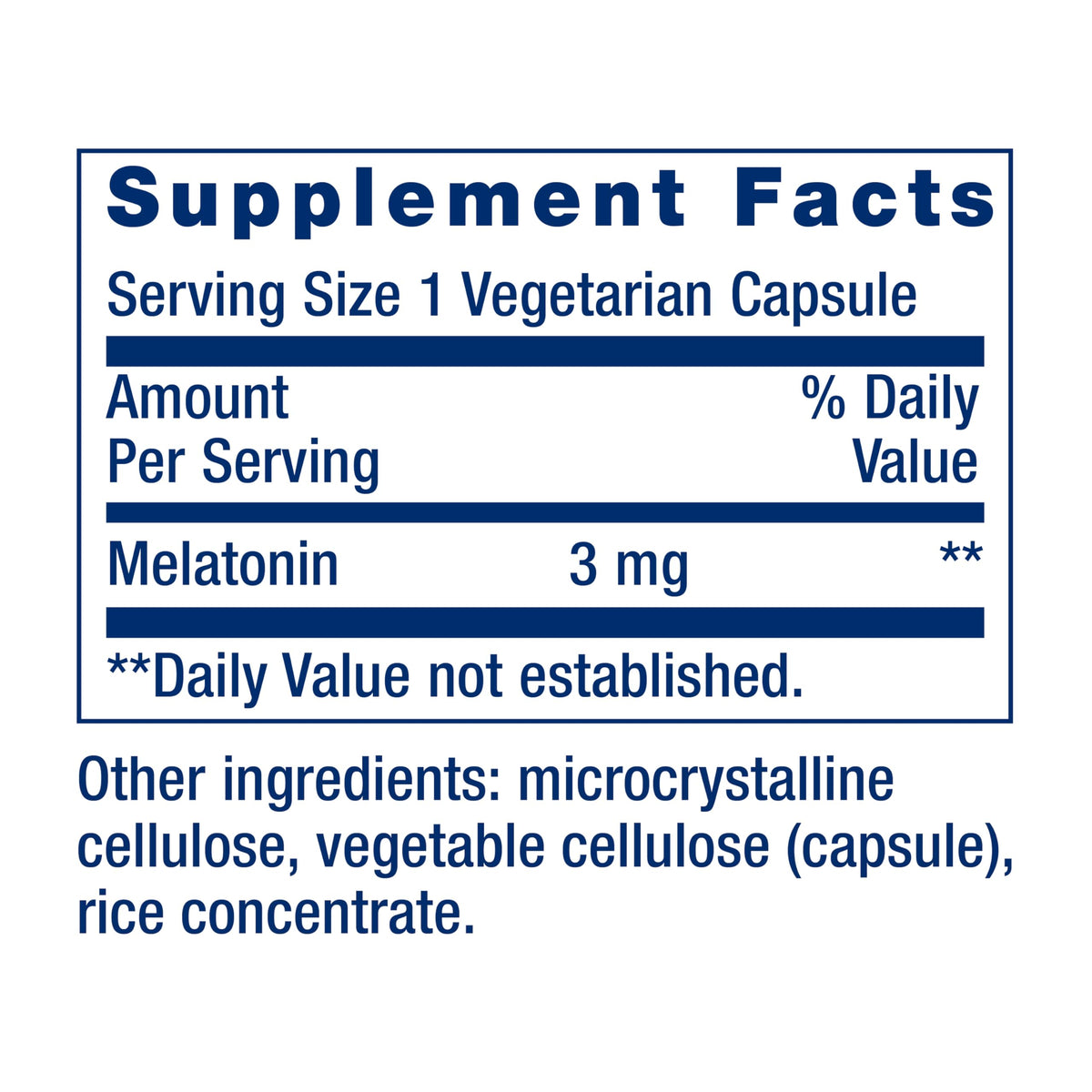 Life Extension Melatonin 3 mg Sleep Support - 60 Capsules - image 3