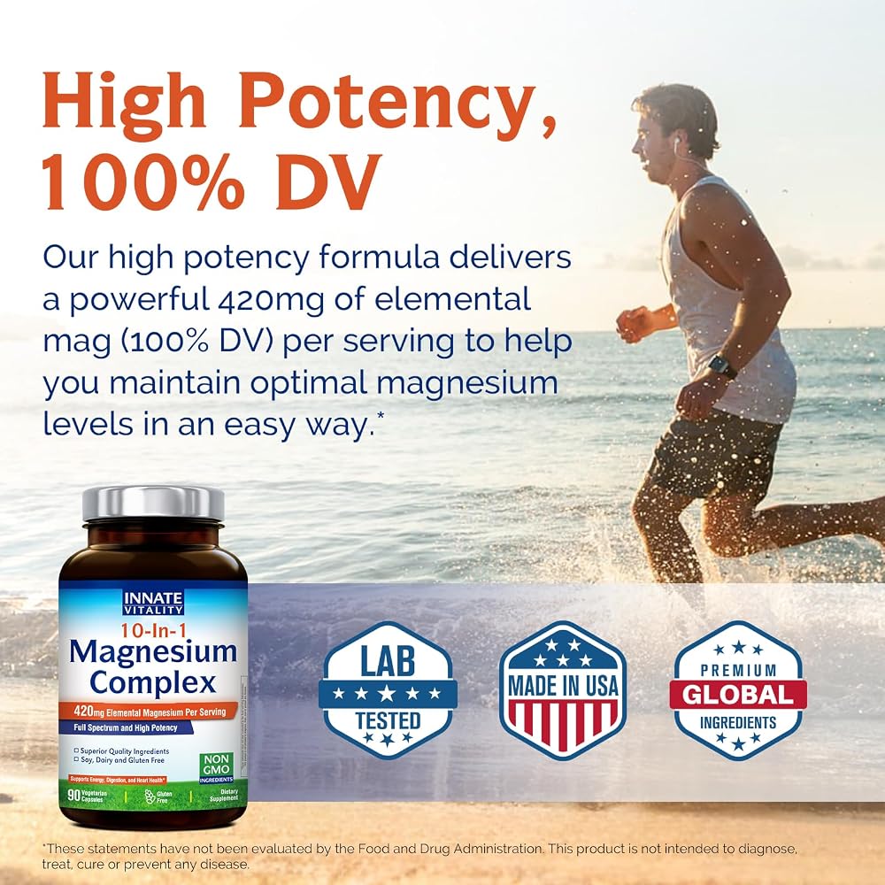 Innate Vitality 10-in-1 Magnesium Complex 960mg