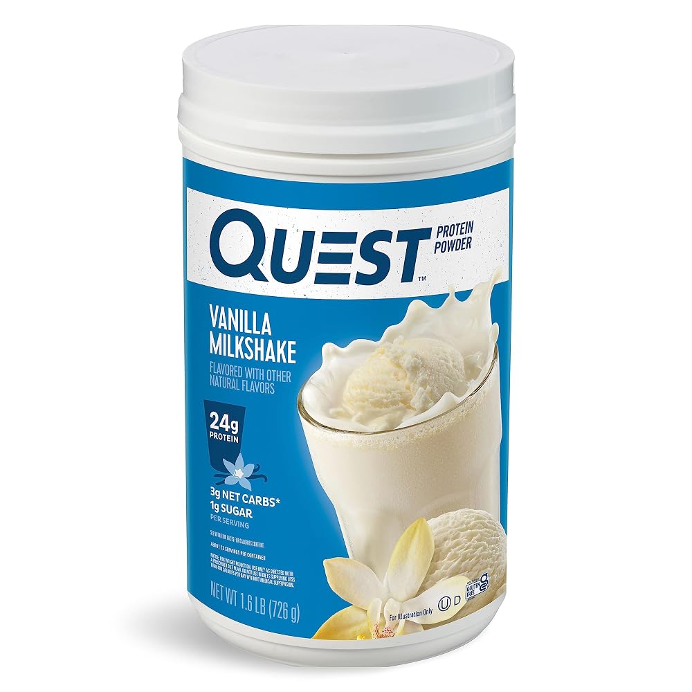 Quest Nutrition Vanilla Milkshake & Cinnamon Crunch Protein Powder - 2 Pack - image 2