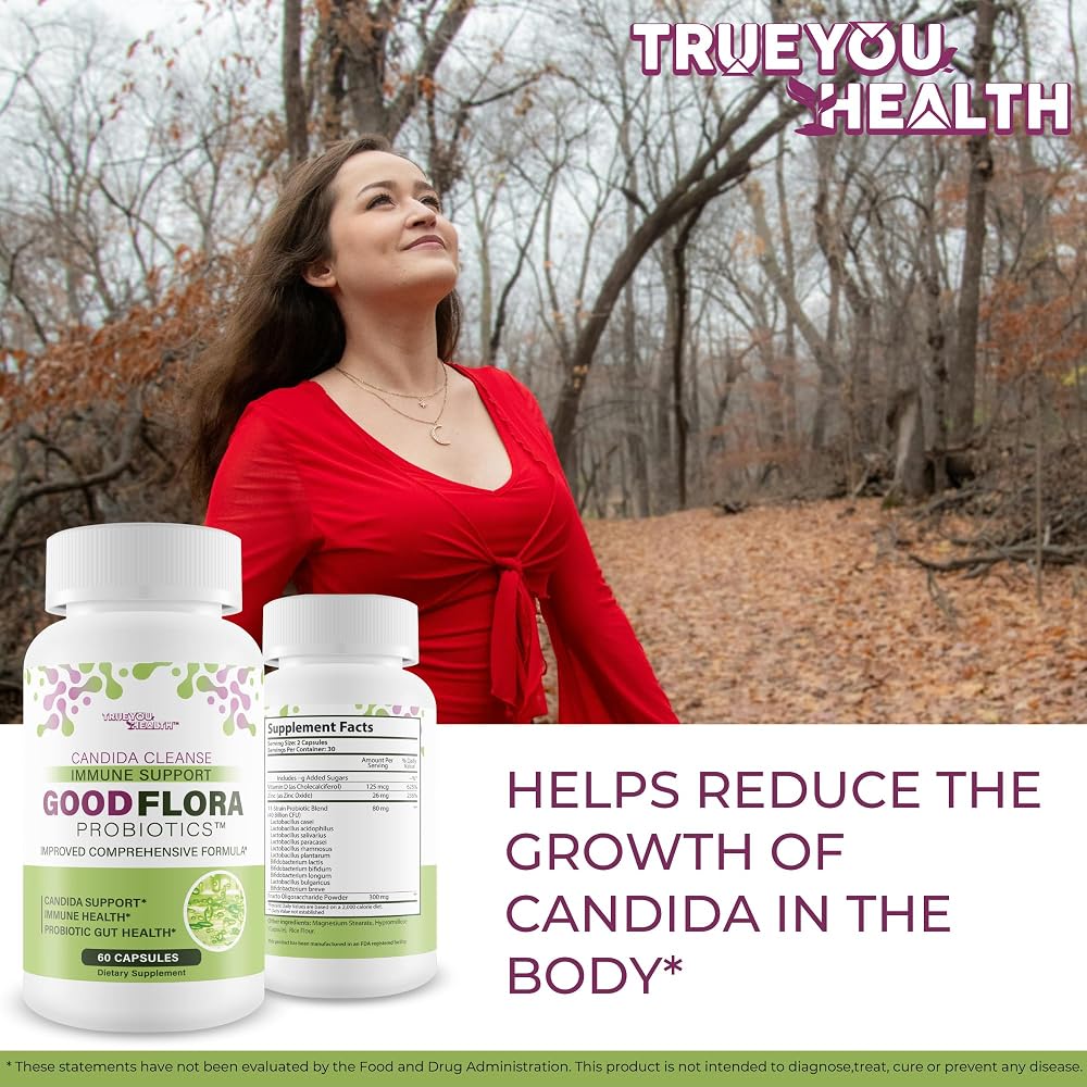 True You Health Good Flora Probiotics Candida Cleanse - 60 Capsules - image 5