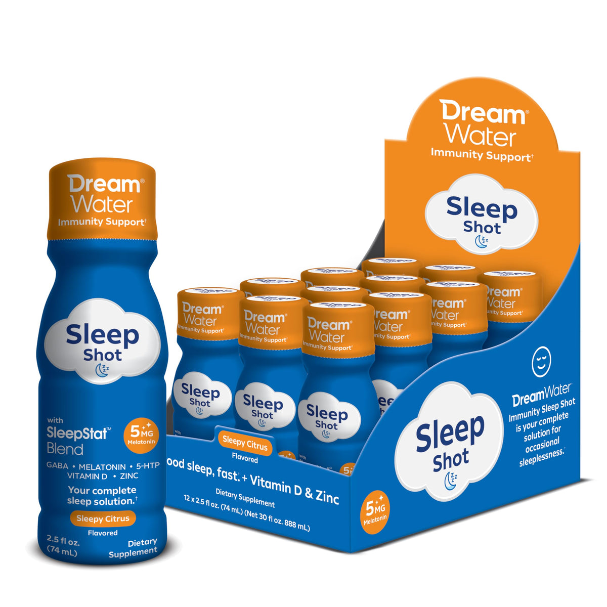 Dream Water Sleep Aid Supplement Drink