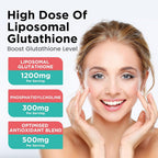 Hovika Liposomal Glutathione Supplement 2000mg