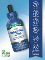 Nature's Truth Ionic Magnesium Liquid Drops - 4 Fl Oz - image 3