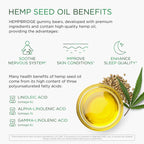 HEMPBRIDGE Hemp Gummies for Sleep & Relaxation - 60 Count - image 3