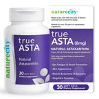 NatureCity TrueAsta Astaxanthin 6mg Antioxidant Support - 30 Softgels