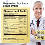 Dilib Magnesium Glycinate 500mg Liquid Drops for Sleep - 2 Fl Oz - image 6