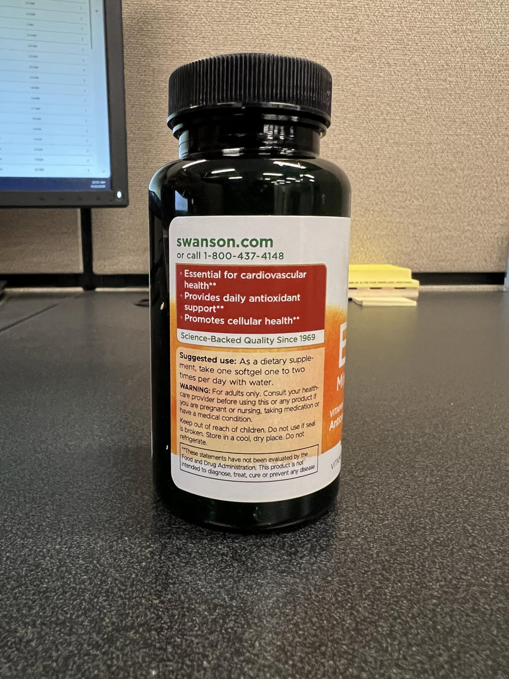 Swanson Vitamin E Mixed Tocopherols 200 IU - 500 Softgels - image 5