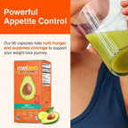Metavo Advanced Weight Support Natural Diet Supplement - 90 Capsules - image 6
