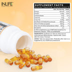 INLIFE Plant Based Natural Vitamin E Oil - 30 Vegetarian Capsules - image 2