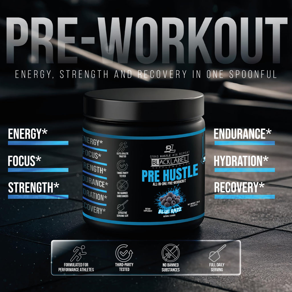Blacklabel Supplements PRE-Game Pre Workout Powder