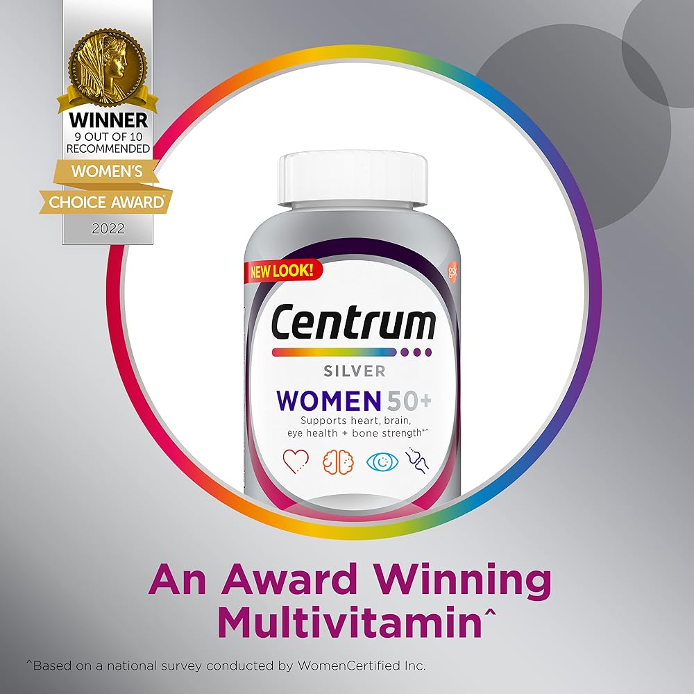 Centrum Silver Women's Multivitamin for Women 50 Plus - 300 Tablets - image 9