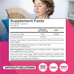 ZENZSUAL Bye Bye Menopause Supplements for Women - 60 Capsules - image 5