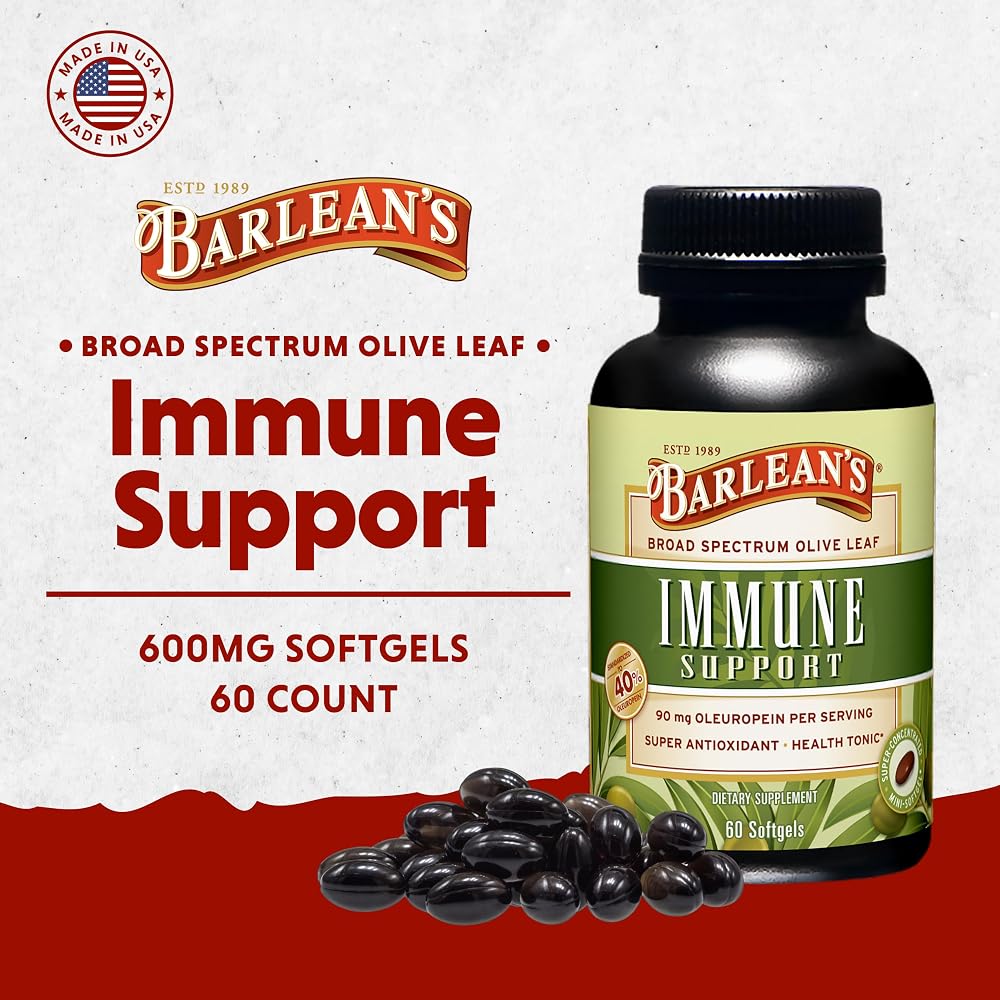 Barlean's FG-Olive Leaf Softgels - image 3