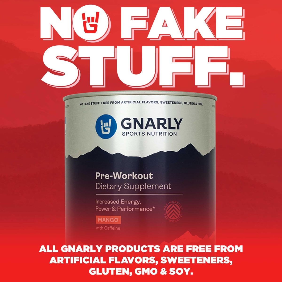Gnarly Nutrition Mango Pre-Workout Powder with Caffeine - 10.58 oz - image 8