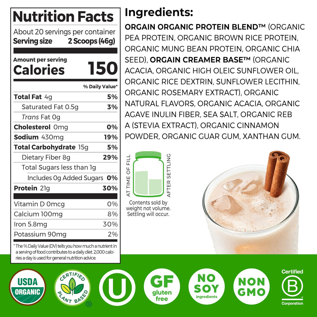 Orgain Organic Vegan Protein Powder